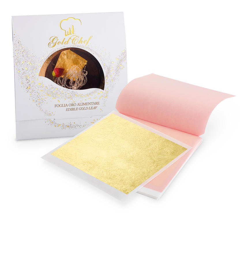 Linea FAMILY & FRIENDS Foglia Oro 80 x 80 mm 25 foglie