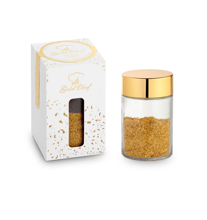 Edible Gold dust, Culinary Food grade gold Powder