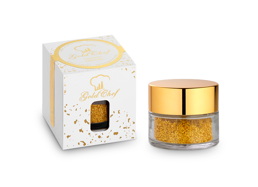 Purchase Versatile Edible Gold Flakes in Contemporary Designs