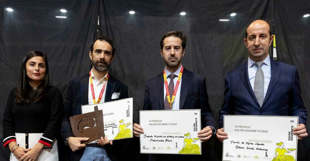 Premiazione foglia oro Gold Chef Manetti al Salon Gourmets